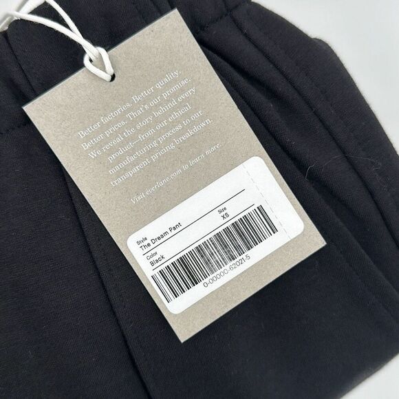 Everlane Womens Black Pintuck Seam Stretch The Dream Tapered Ankle Pant Size XS - Picture 10 of 12